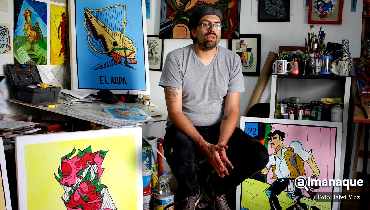 Esta es la historia de la lotería cubista que se exhibirá en Puebla; algunas cartas cuestan 15 mil pesos 6 loteria Luis Campillo 3