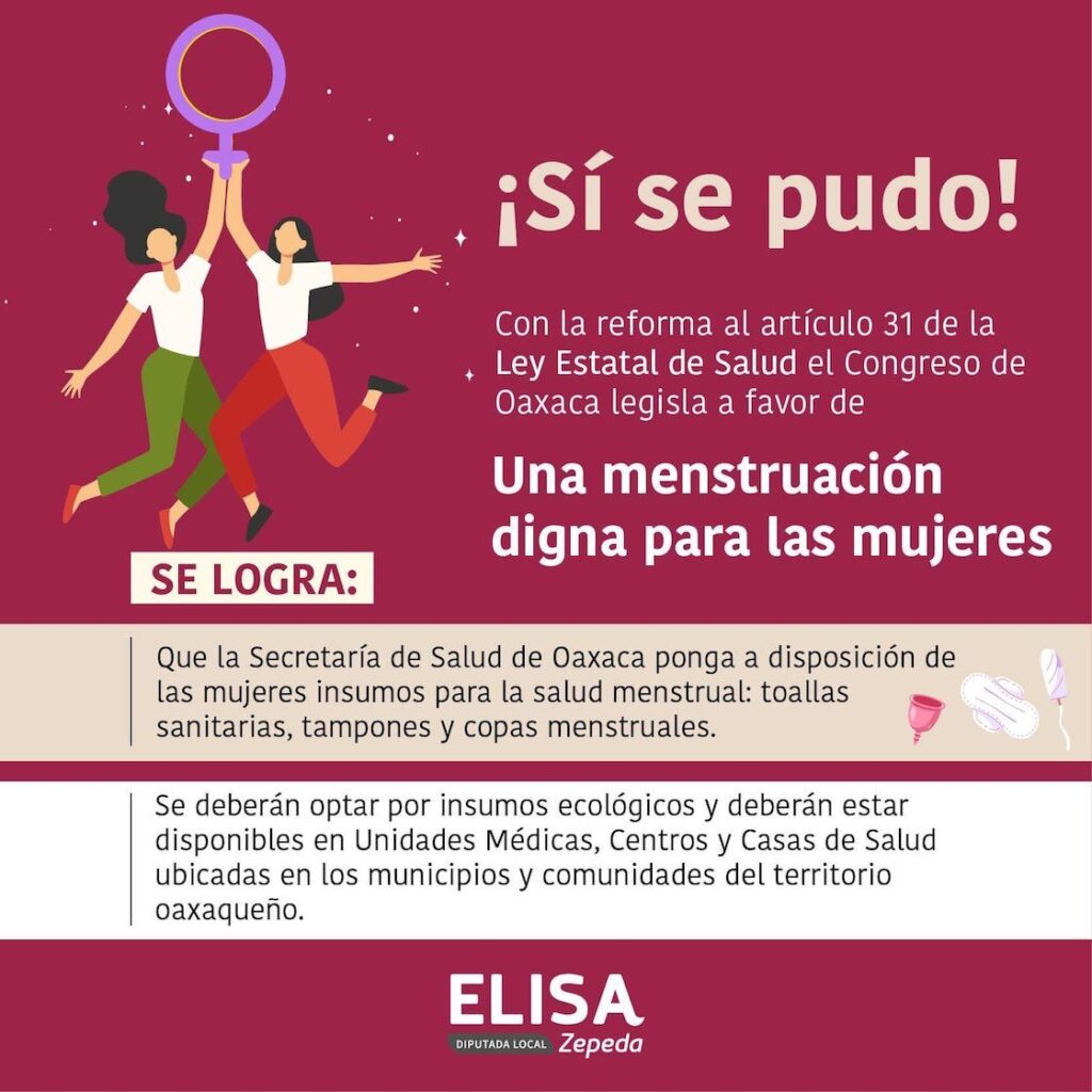menstruación digna