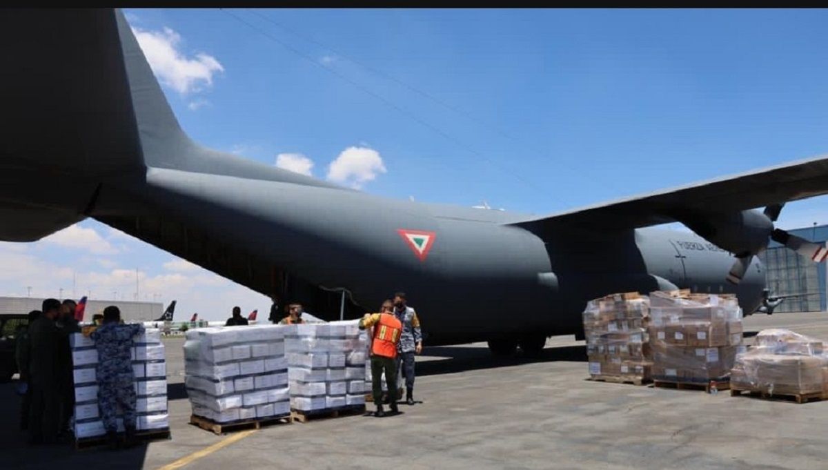 México envía primer avión con ayuda humanitaria para los afectados del terremoto en Haití 3 mexico envia ayuda sismo haiti 1