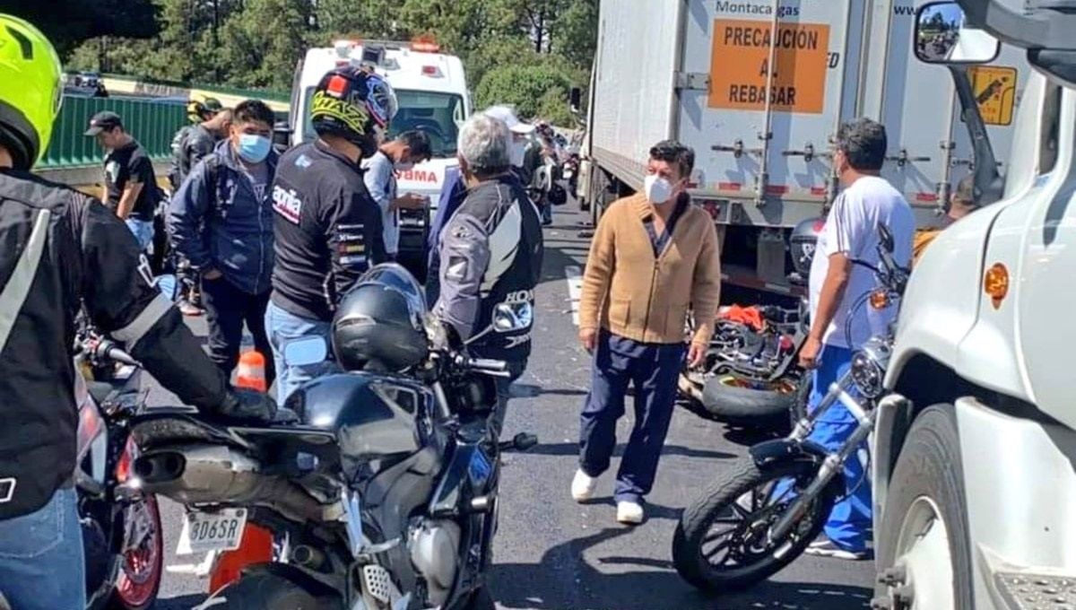 Bikers convocan a rodada en la México-Cuernavaca en memoria de motociclistas 3 motociclistas