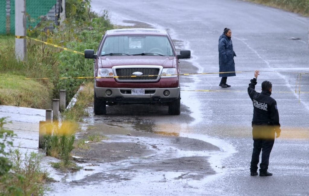 cadáver de un hombre