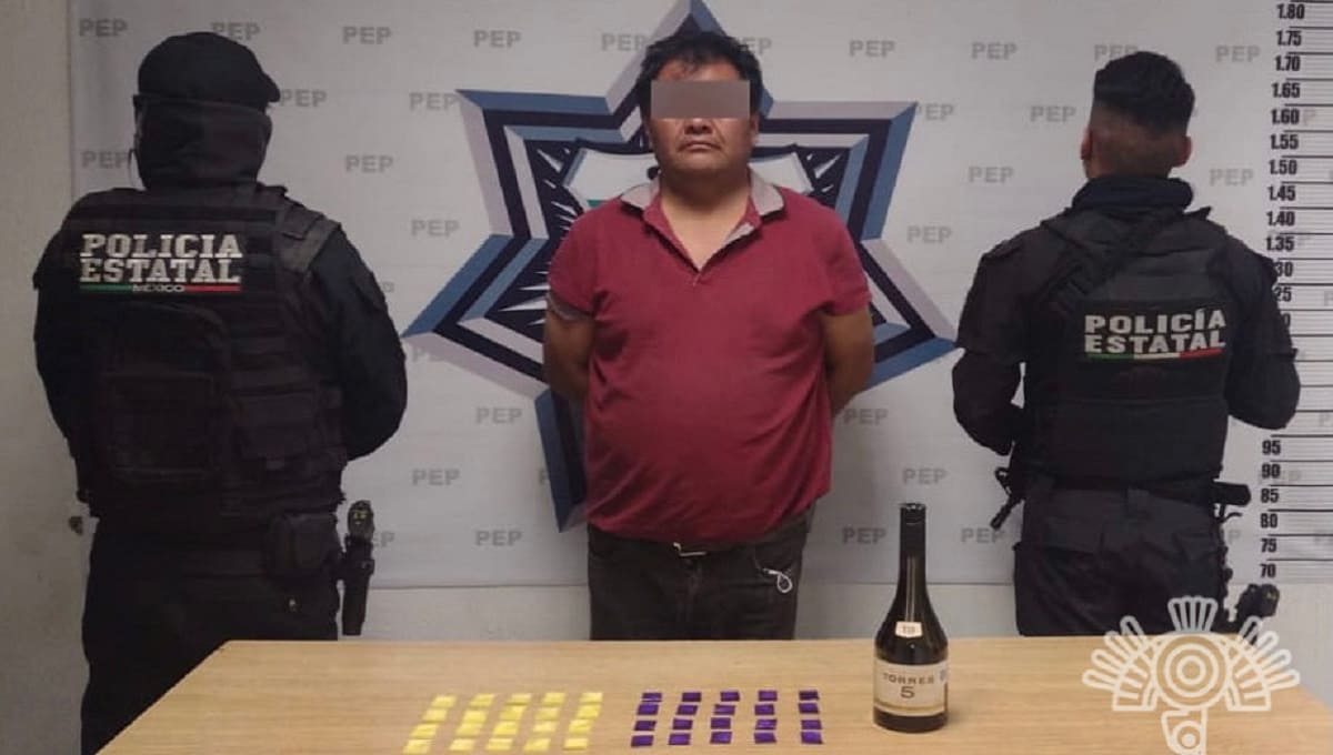 Asegura Policía Estatal a presunto narcomenudista en Cuautlancingo 2 narcomenudista detenido en cuautlancingo 1