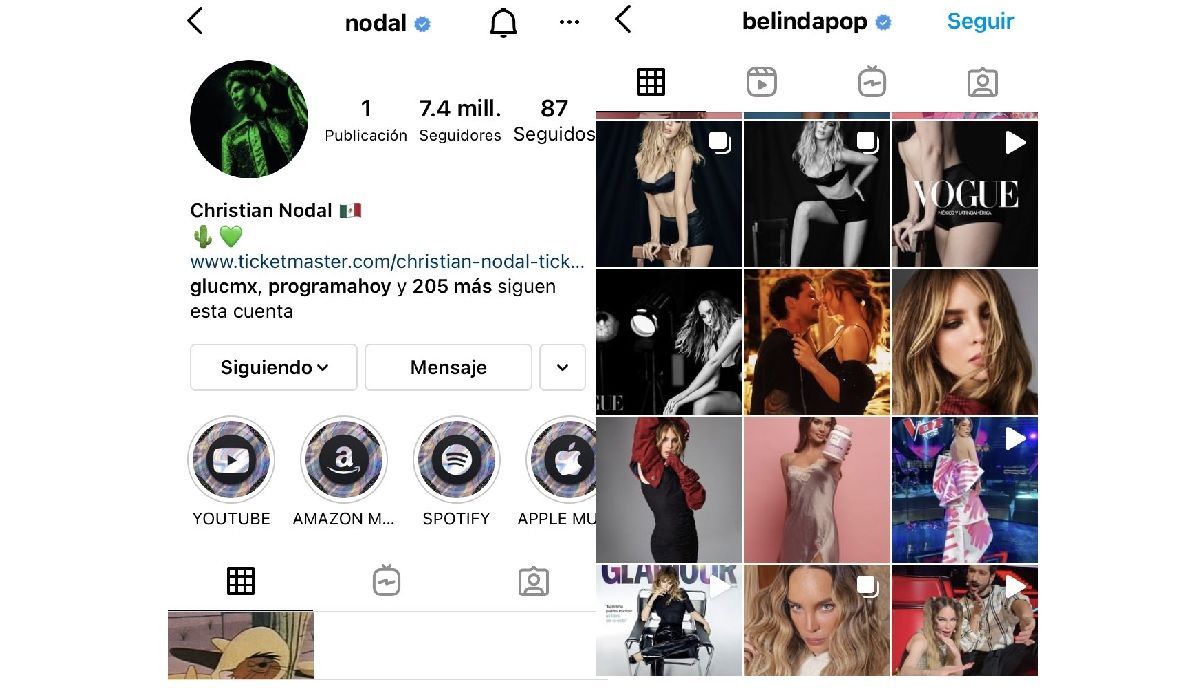 MEMES: Christian Nodal deja de seguir a Belinda y borra sus fotos 7 nodeli