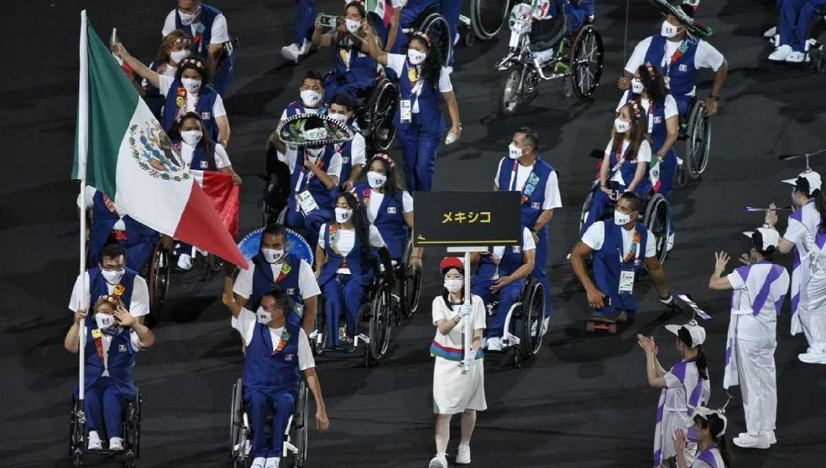 ¡Orgullo! Mexicanos desfilan en los Juegos Paralímpicos de Tokio 2020 1 paralimpicos 1