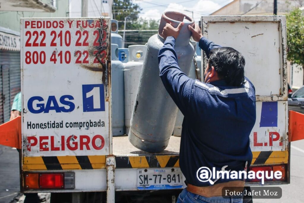 precio gas LP Puebla