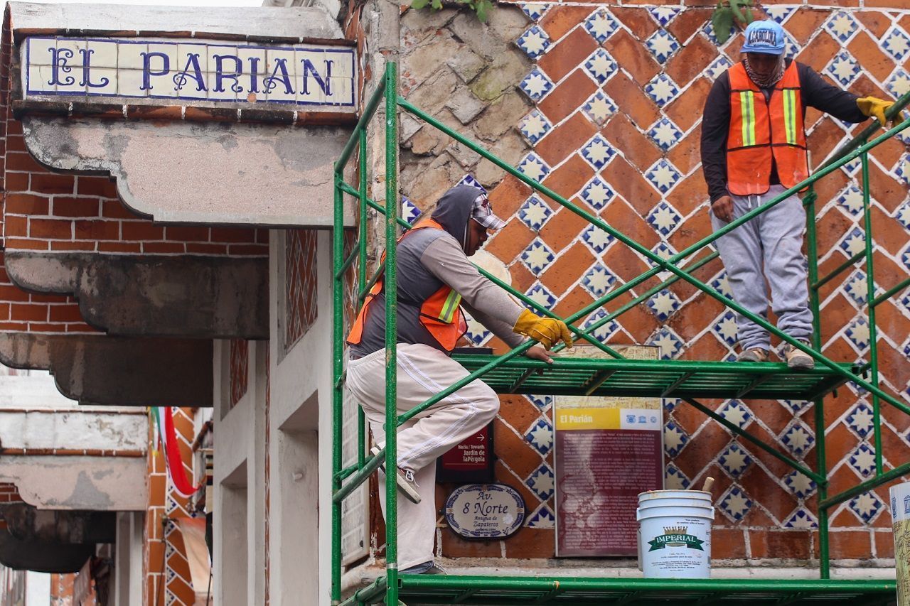 INAH debe clausurar remodelación de El Parían: Barbosa 3 remodelacion El Parian
