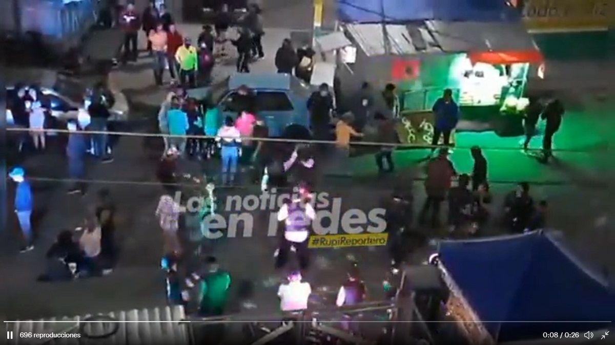 VIDEOS: Vecinos de la Rivera Anaya y Zaragoza organizan mega bailes sonideros 2 rivera anaya