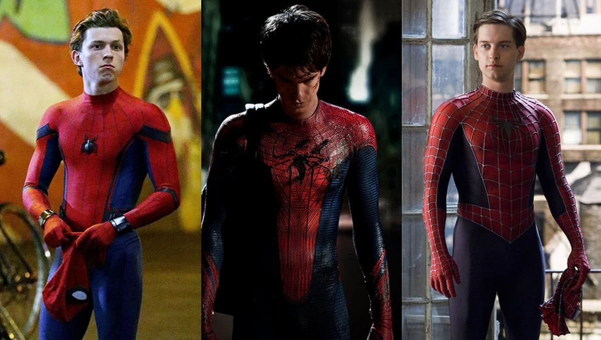 ¡OMG! Filtran foto de Tobey Maguire y Andrew Garfield en el set de Spiderman 3 1 spiderman 1