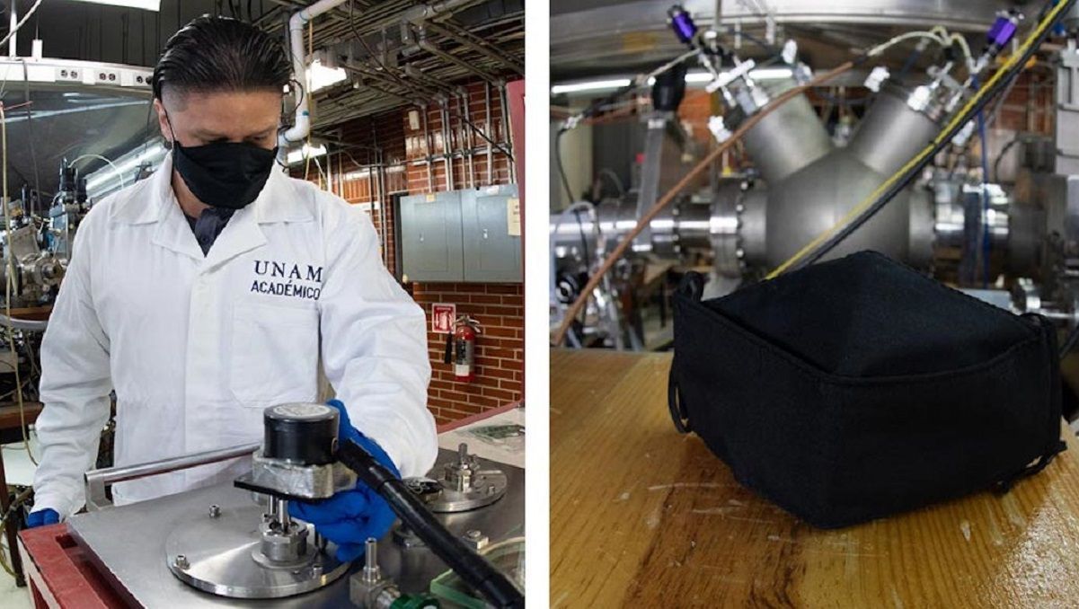 ¡Tomen todo nuestro dinero! UNAM crea cubrebocas que elimina el COVID 3 unam crea cubrebocas elimina covid