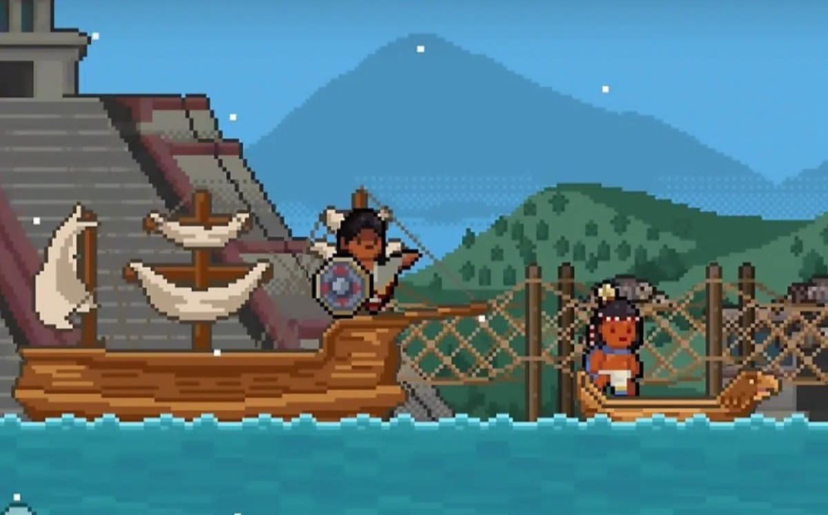 ¡Esto es México! UNAM lanza "Yoapan", un videojuego sobre la caída de Tenochtitlán 1 videojuego de caida de Tenochtitlan 1