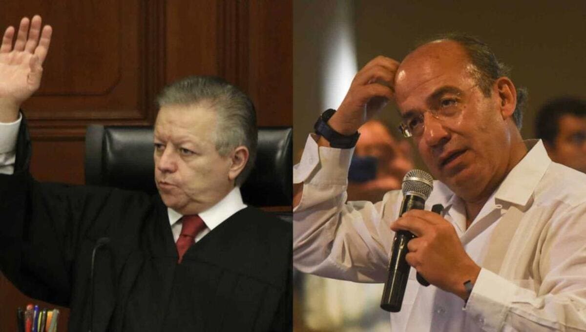Calderón felicitó a Arturo Zaldívar por rechazar su ampliación de mandato 2 zaldivarcalderon 1 focus min0.48 0.16 983 557