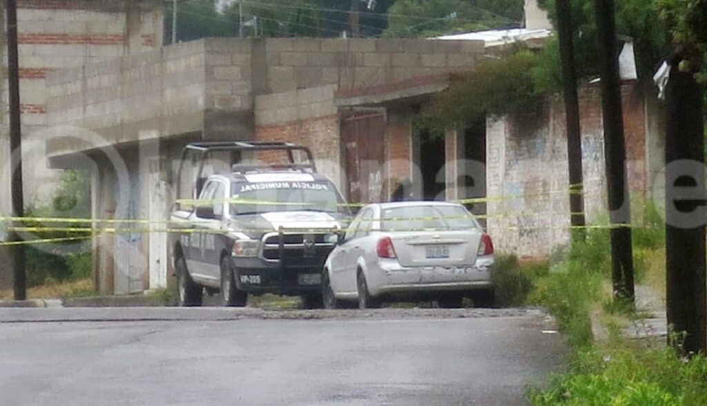 Hallan cadáver en obra negra de la colonia Álamos Toltepec 2 Álamos Toltepec