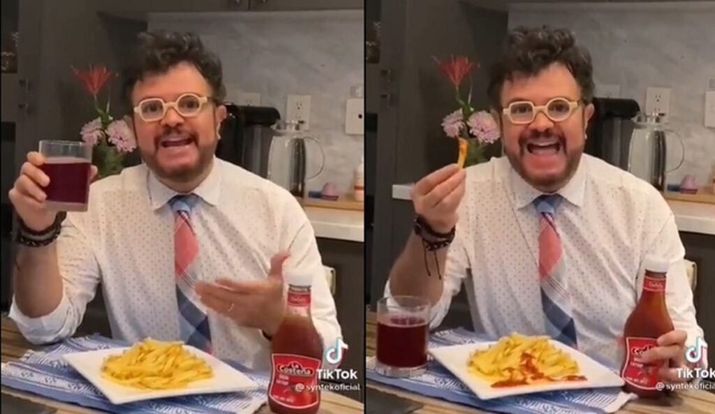 Aleks Syntek publicó en TikTok  video sobre jingle
