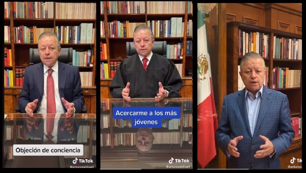 Arturo Saldívar se estrenó en TikTok