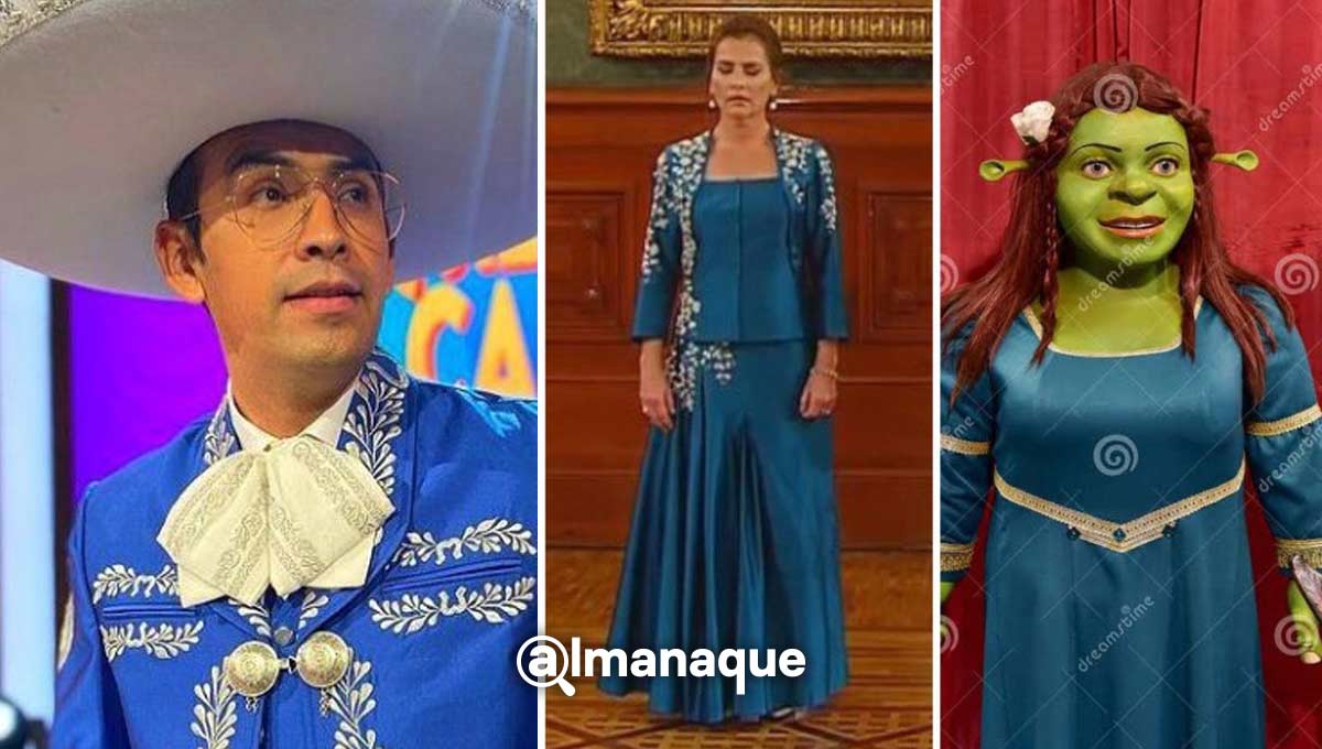 Los mejores MEMES del vestido de Beatriz Gutiérrez en el Grito de Independencia 3 Beatriz Gutierrez memes grito de independencia