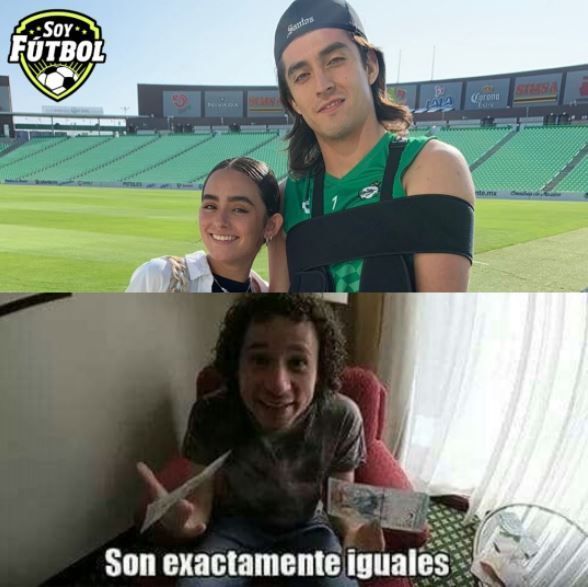 ¡Se juntaros las variantes! Carlos Acevedo se encuentra con su "gemela" 4 Carlos Acevedo 3 1