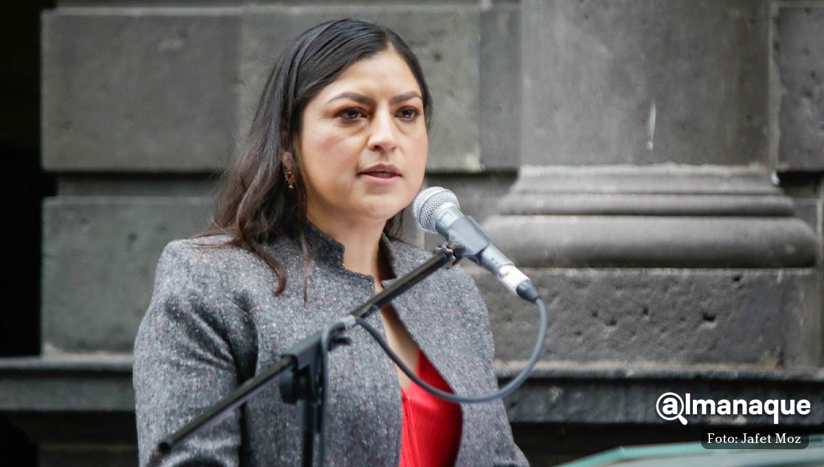 Claudia Rivera guarda silencio ante compra con sobrecosto de pruebas COVID 2 Claudia Rivera Ceremonia Inicio mes patrio Ayuntamiento Puebla 5