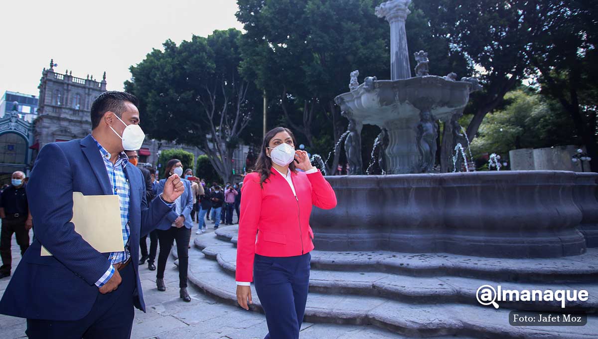 Claudia Rivera Entrega Zocalo Puebla 2