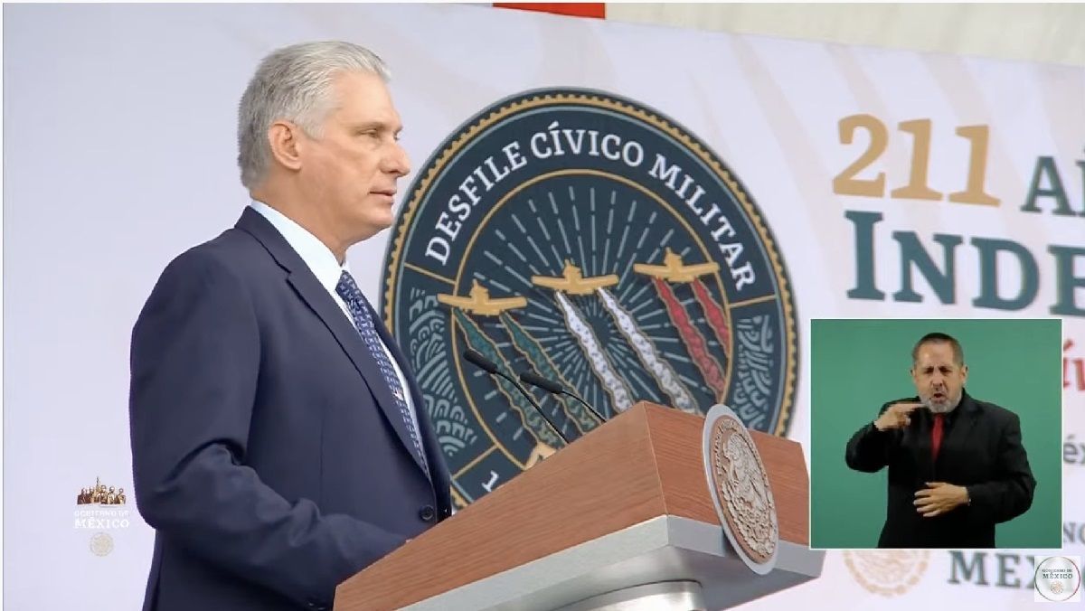 Visita de Díaz-Canel a México enciende a las redes sociales