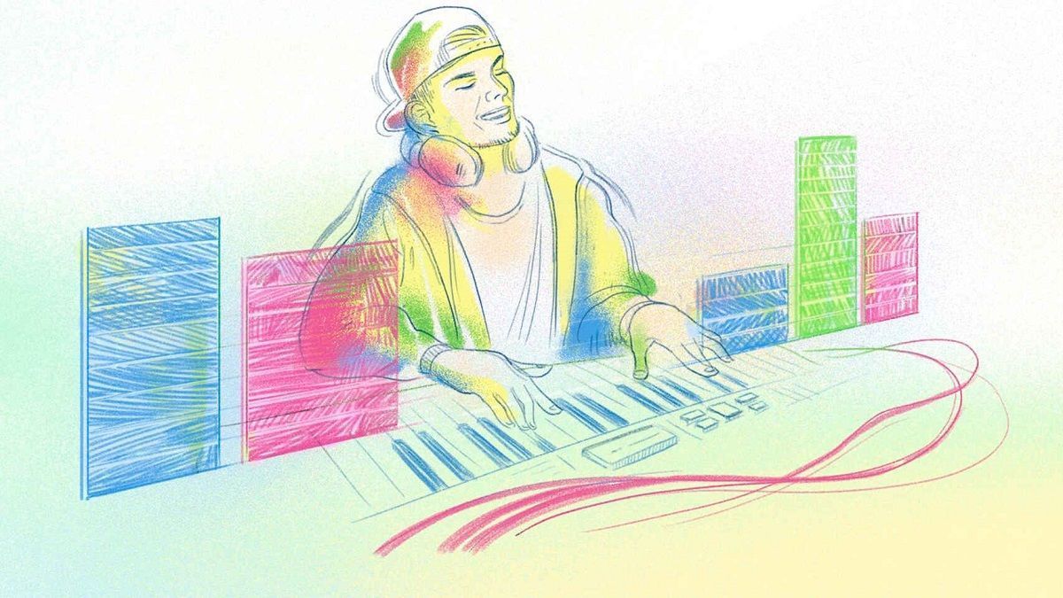 Avicii cumpliría hoy 32 años y Google lo homenajea con este Doodle 3 Doodle