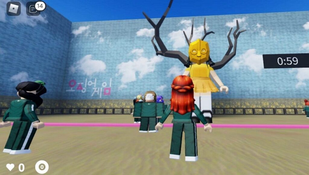 videojuego del Juego del Calamar