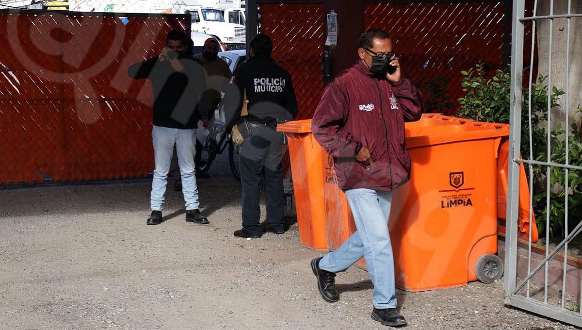 Delincuentes armados roban oficina del Servicio de Limpia ubicada junto a la policía en Puebla 3 Limpia 2 1