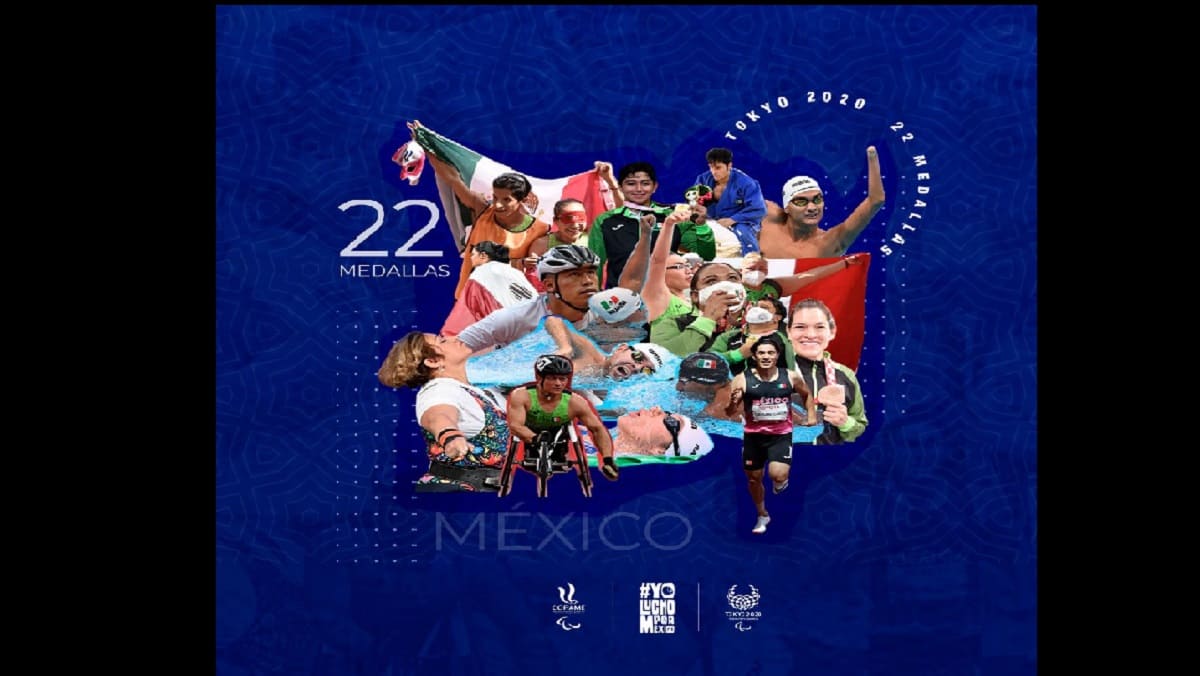 México se lleva 22 preseas en los paralímpicos de Tokio 2020 1 Tokio 2020