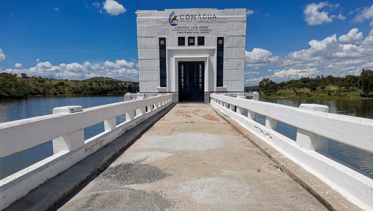 Presa de Valsequillo comienza a derramar excedente; no hay riesgo de inundación 2 Presa de Valsequillo1 1