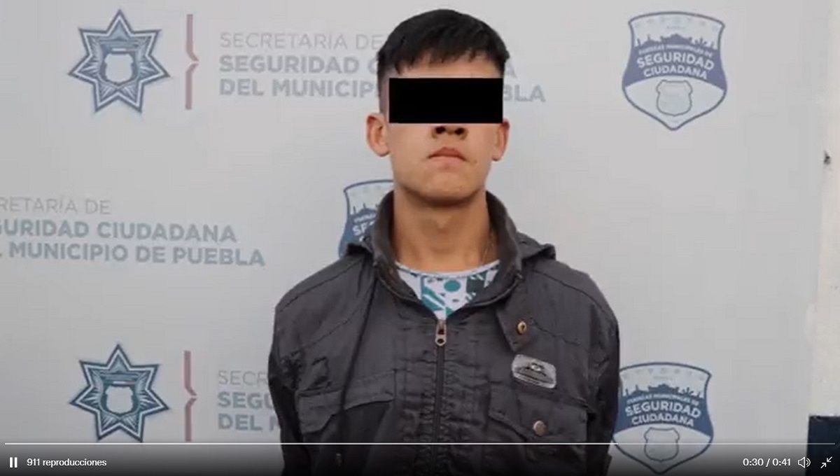 Detienen a joven en la CAPU con 19 pistolas; dijo que estudiaba en la BUAP 2 SCC