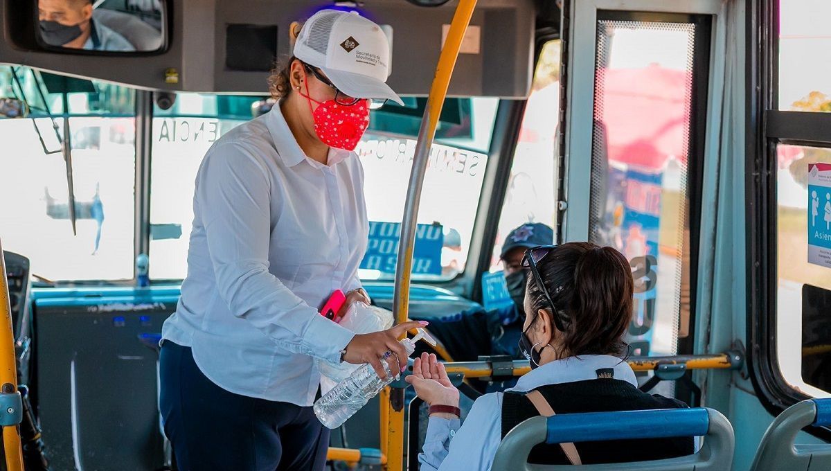 Con operativos, SMT supervisa cumplimiento de medidas sanitarias en transporte público 2 SMT1 2