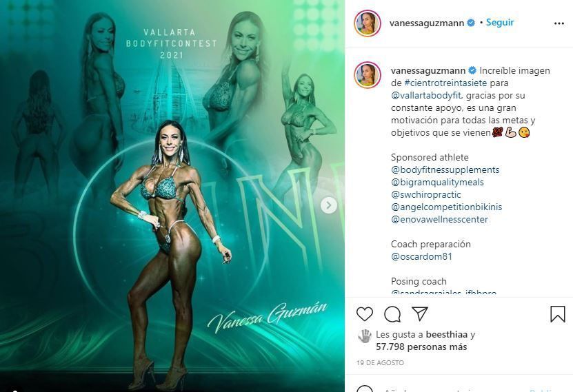 Vanessa Guzman se convierte en la reina del fitness 01
