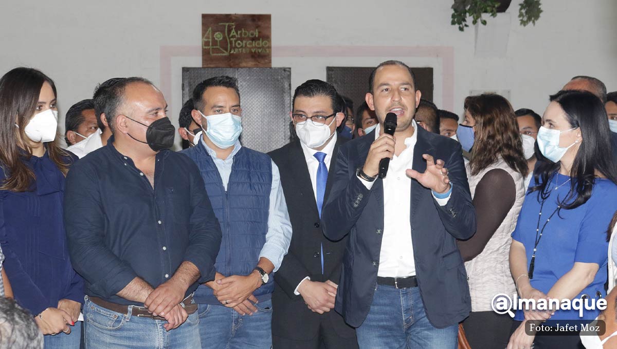 Reconoce Marko Cortés división en PAN de Puebla 1 Visita de Marko Cortes Puebla 4