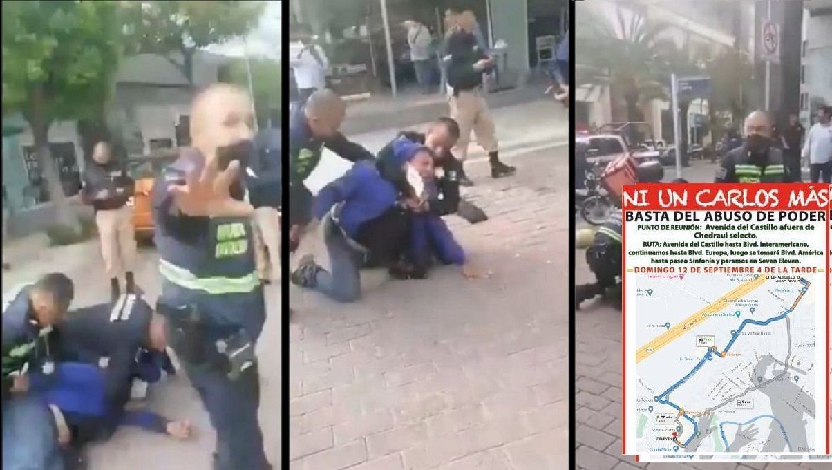 Repartidores de aplicaciones convocan a marcha contra los abusos en Sonata 3 abuso policial 1024x561 1