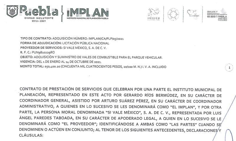 contrato Ayuntamiento de Puebla 2