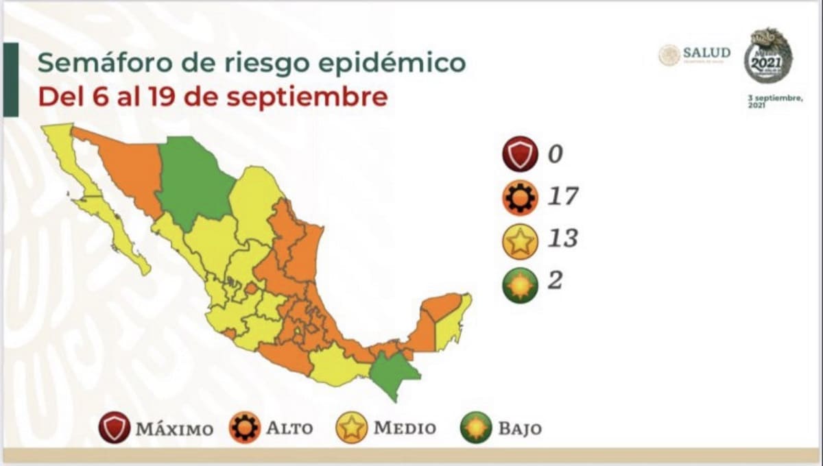 Puebla regresa al semáforo naranja en tercera ola del COVID-19 1 covid semaforo 1