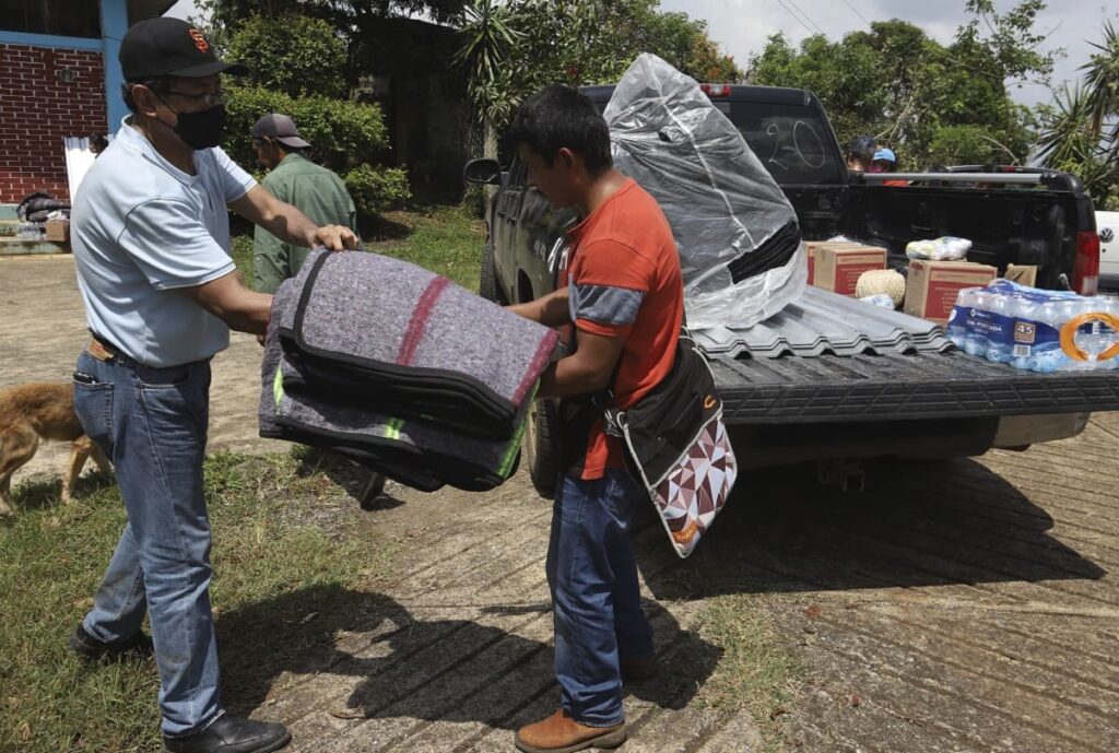 daminificados huracan Grace