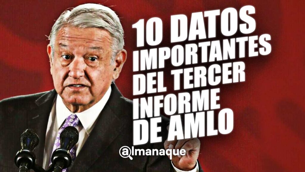 datos importantes del informe de amlo 2021