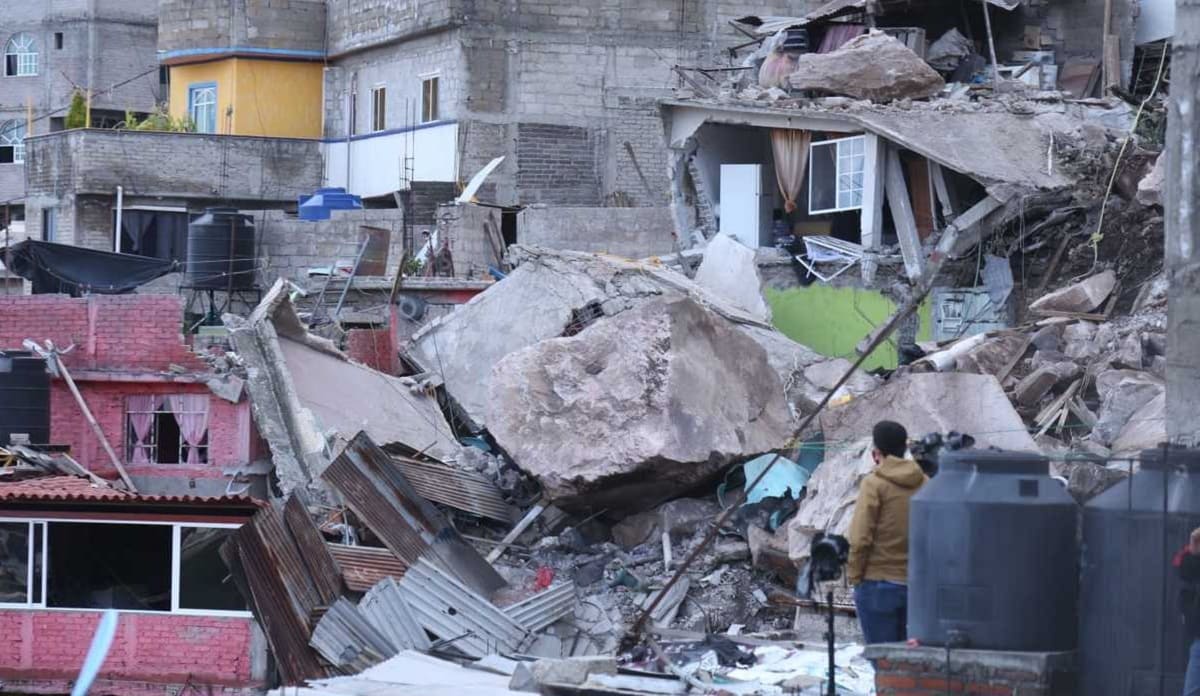 Niña de 3 años, una de las víctimas del derrumbe en el Cerro del Chiquihuite 3 derrumbe cerro chiquihuite tlalnepantla 1