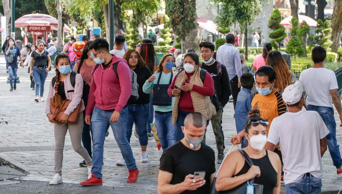 Continúan en aumento casos de COVID en Puebla: se registran 190 nuevos contagios 3 covid en México