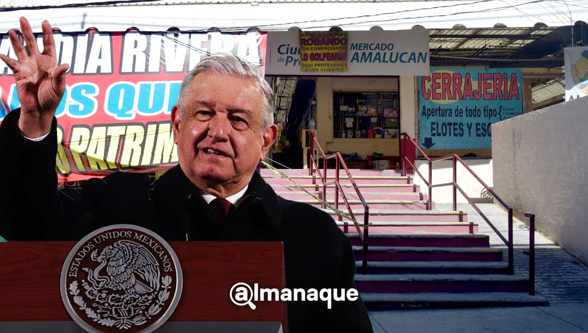 AMLO revive demolición del mercado de Amalucan; locatarios rechazan obra 3 AMLO revive demolición del mercado de Amalucan;