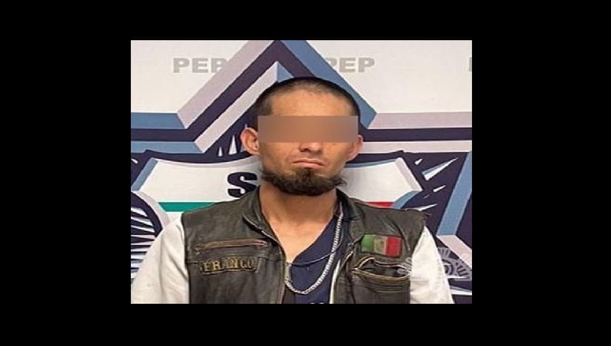 Presunto narcomenudista de Granjas Puebla es detenido por la Policía Estatal 1 narcomenudista granjas puebla ssp 1