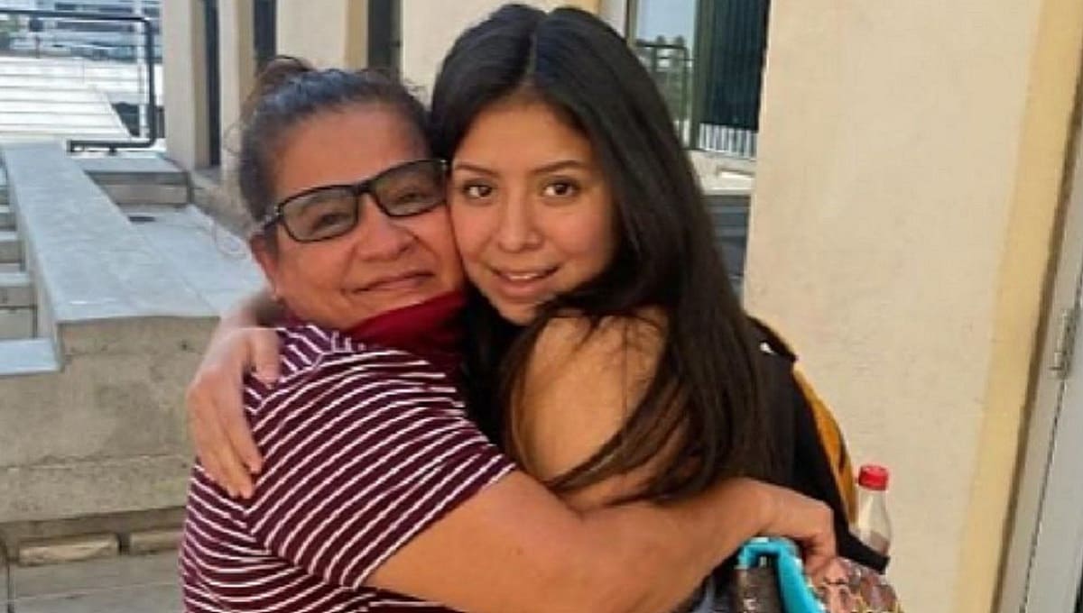 Tras 14 años, Angélica se reencuentra con su hija; fue secuestrada por su expareja 1 nina secuestrada 1
