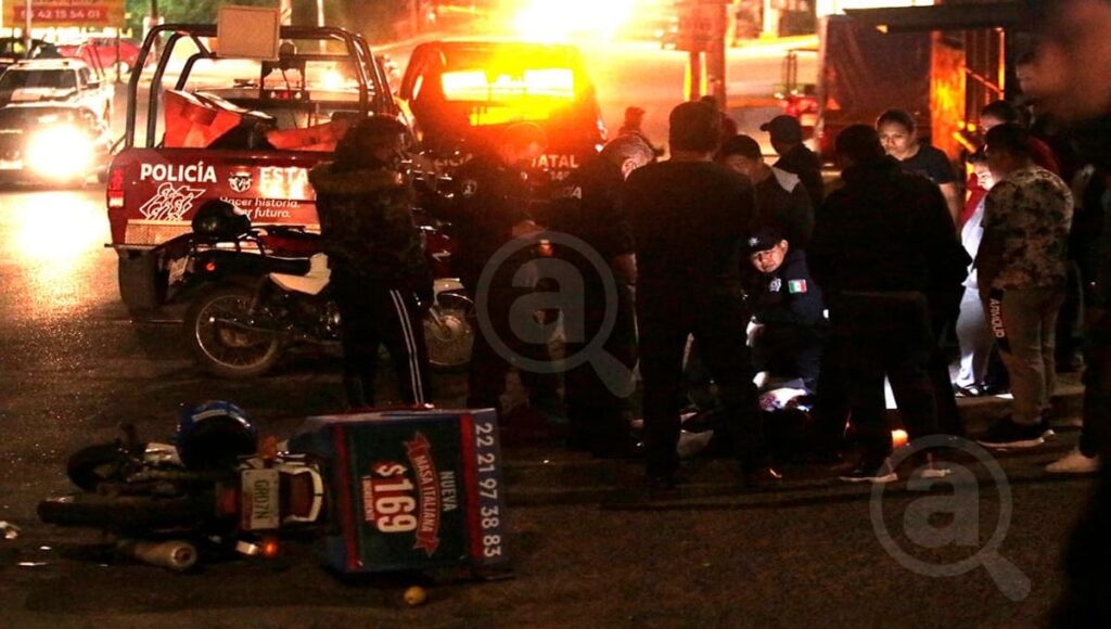 patrulla atropella a repartidor 2