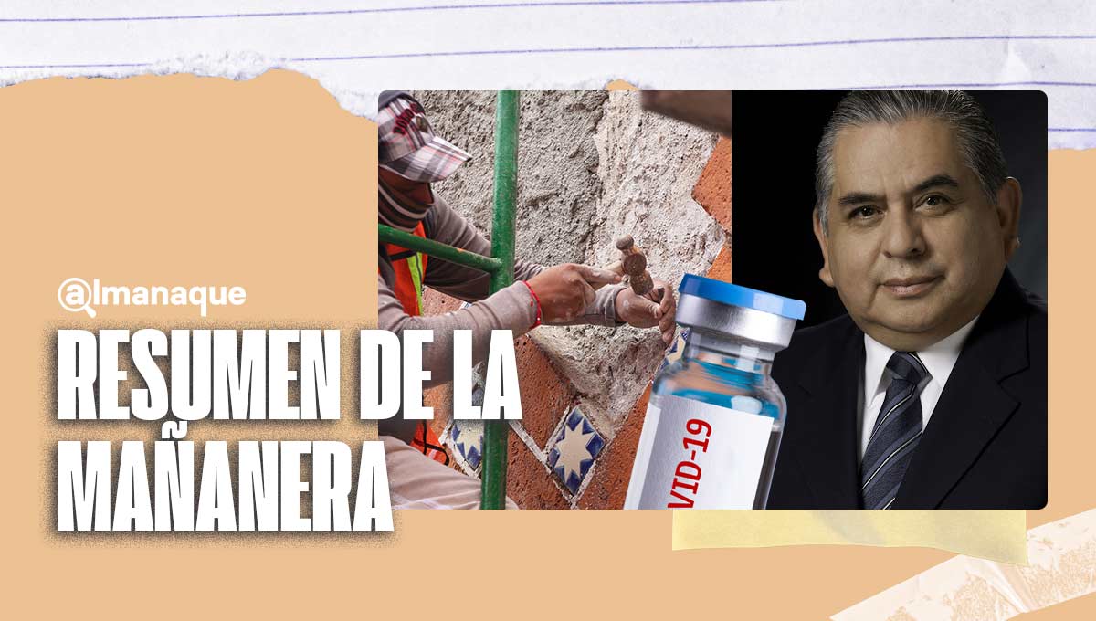 Ardelio Vargas, El Parian, COVID y vacunas, los temas de la mañanera de Barbosa del 1 de septiembre 2 portada resumen mananera 1 9