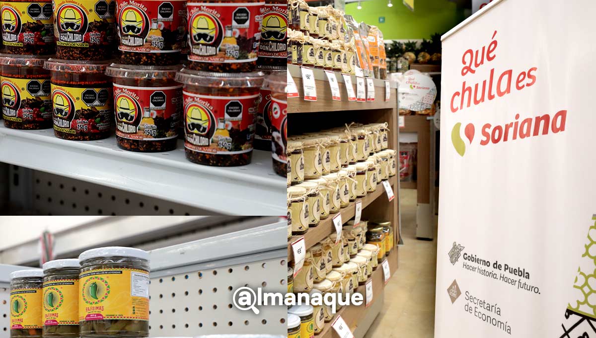 productos poblanos que podras comprar en Soriana