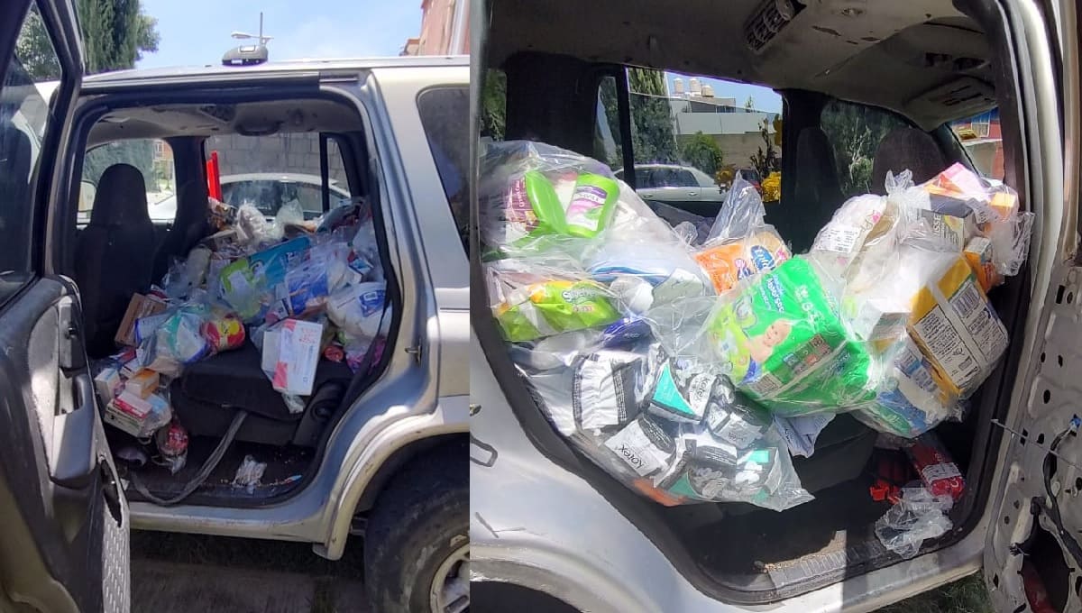Recupera Policía Estatal mercancía robada a empresa de Tlaxcala 1 ssp recupera mercancia robada 1