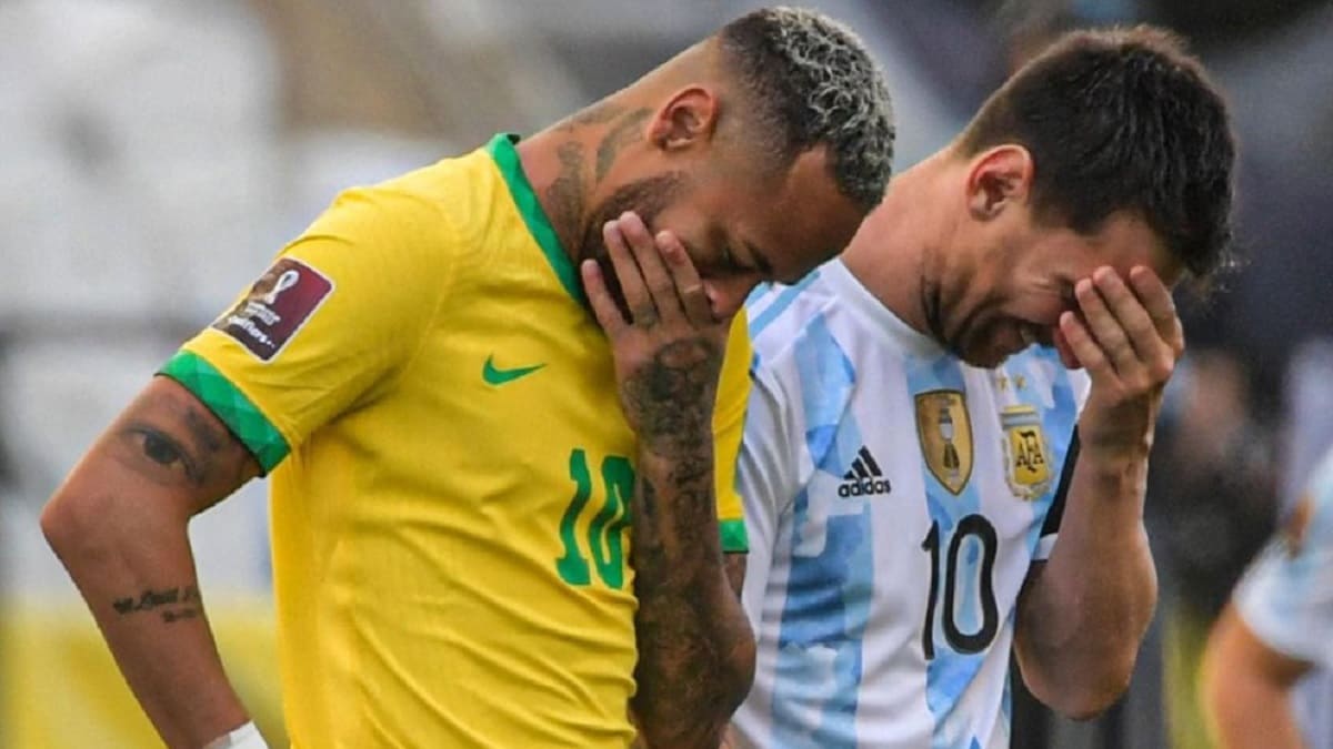Escándalo: Autoridades sanitarias irrumpen en el Brasil-Argentina y se suspende 2 suspende el Brasil vs Argentina