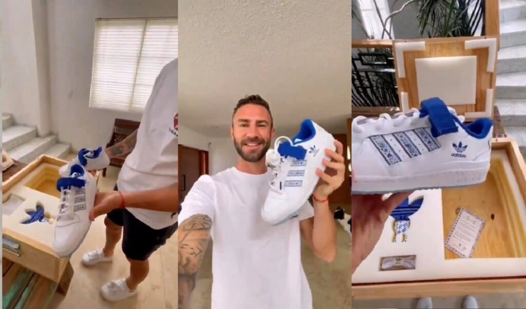 ¡OMG! Miguel Layún ya adquirió sus Adidas con diseño de talavera poblana