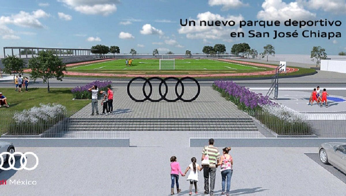Audi construirá complejo deportivo en San José Chiapa 3 Audi construira un parque en San Jose Chiapa min