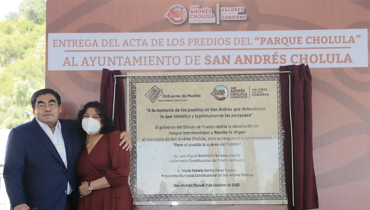 En Puebla existe libertad absoluta para quienes defiendan sus ideales: Barbosa 1 Barbosa defiendan ideales 1